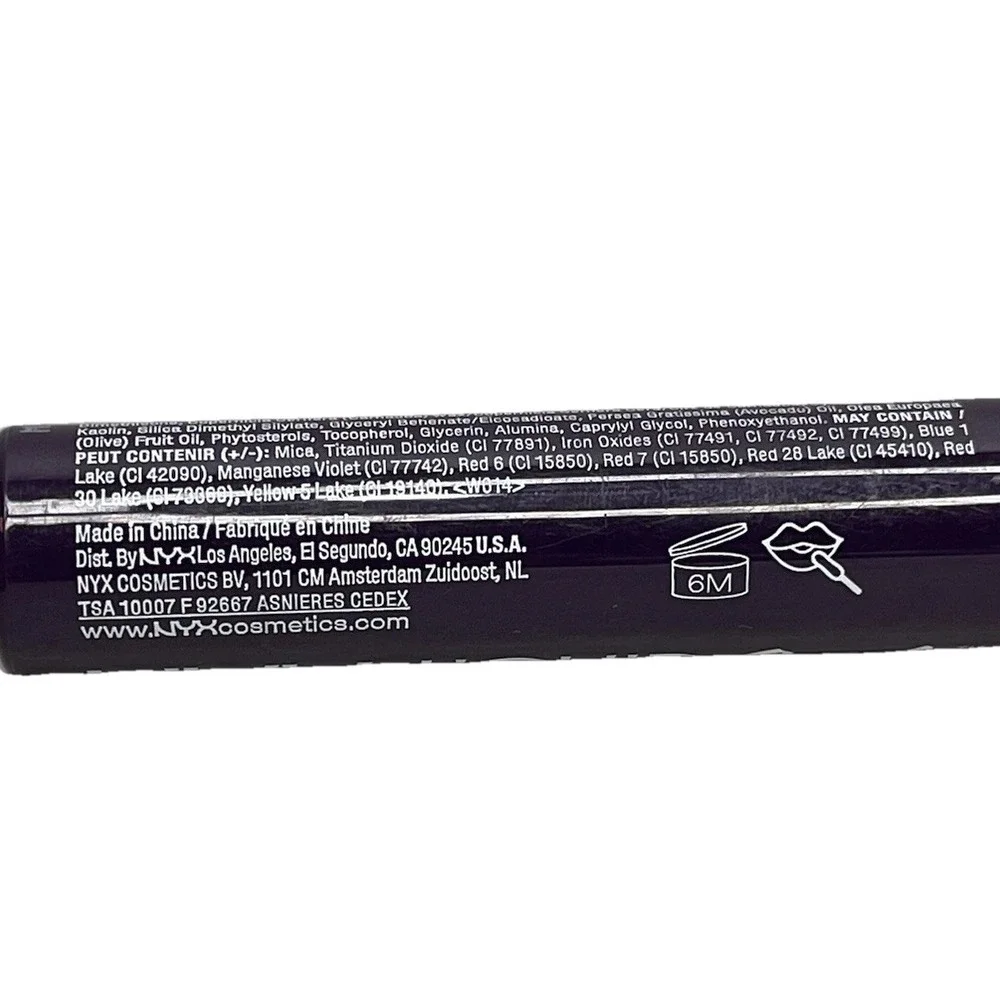 NYX Liquid Suede Cream Subversive Socialite Lipstick SCL19 Eggplant Matte New